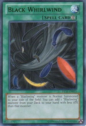 Black Whirlwind (Green) [DL15-EN015] Rare - Trinity Hobby