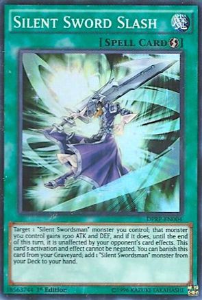 Silent Sword Slash [DPRP-EN004] Super Rare - Trinity Hobby