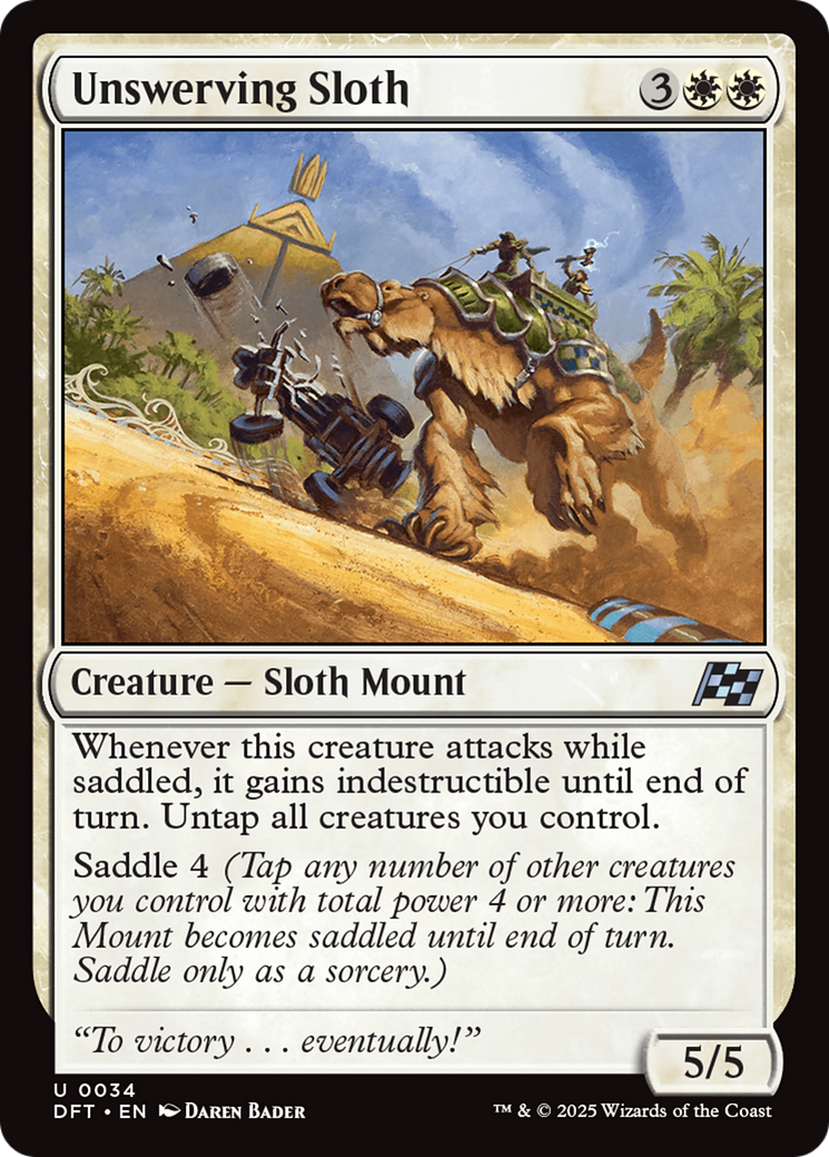 Unswerving Sloth [Aetherdrift] - Trinity Hobby