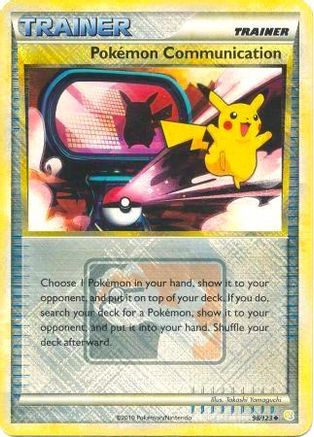 Pokemon Communication (98/123) (League Promo) [HeartGold & SoulSilver: Base Set] - Trinity Hobby