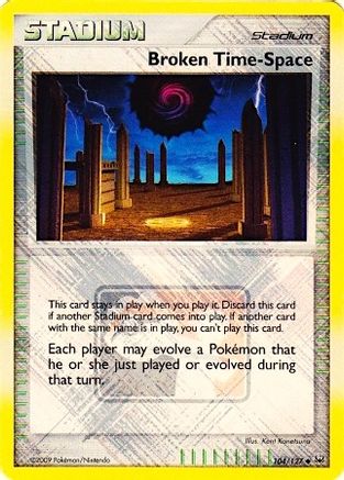 Broken Time Space (104/127) (League Promo) [Platinum: Base Set] - Trinity Hobby