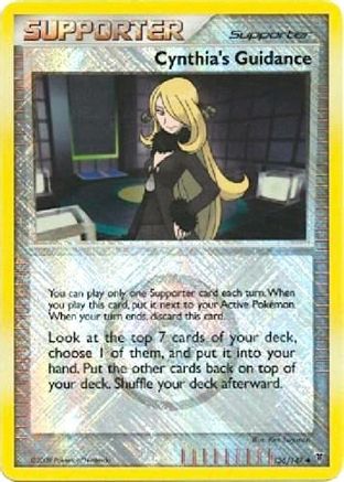 Cynthia's Guidance (136/147) (League Promo) [Platinum: Supreme Victors] - Trinity Hobby