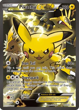 Pikachu EX (XY124) [XY: Black Star Promos] - Trinity Hobby
