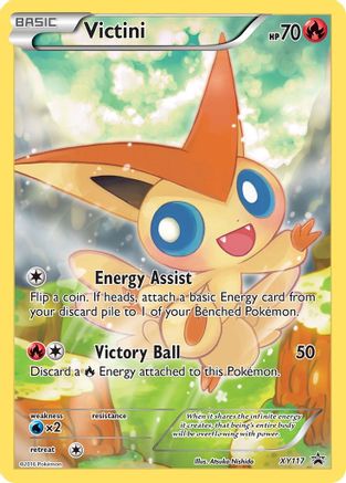 Victini (XY117) [XY: Black Star Promos] - Trinity Hobby