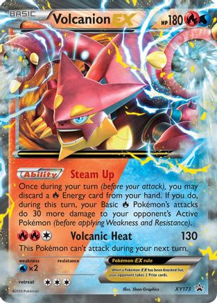 Volcanion EX (XY173) [XY: Black Star Promos] - Trinity Hobby
