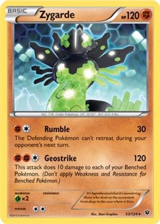 Zygarde (53/124) (Theme Deck Exclusive) [XY: Fates Collide] - Trinity Hobby