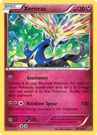 Xerneas (96/146) (Theme Deck Exclusive) [XY: Base Set] - Trinity Hobby