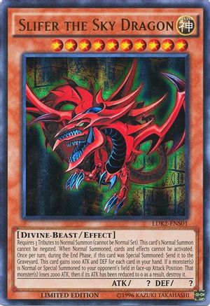 Slifer the Sky Dragon [LDK2-ENS01] Ultra Rare - Trinity Hobby