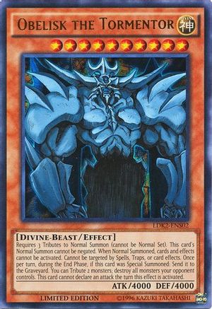 Obelisk the Tormentor [LDK2-ENS02] Ultra Rare - Trinity Hobby
