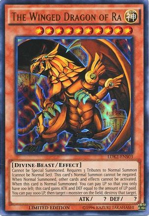 The Winged Dragon of Ra [LDK2-ENS03] Ultra Rare - Trinity Hobby