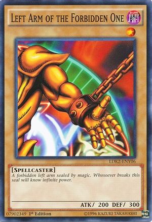 Left Arm of the Forbidden One [LDK2-ENY06] Common - Trinity Hobby