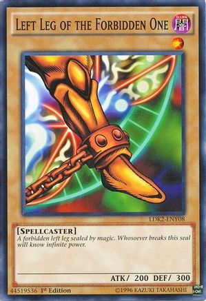 Left Leg of the Forbidden One [LDK2-ENY08] Common - Trinity Hobby