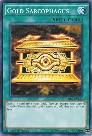 Gold Sarcophagus [LDK2-ENY22] Common - Trinity Hobby