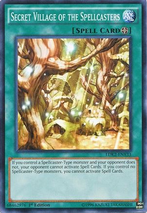 Secret Village of the Spellcasters [LDK2-ENY33] Common - Trinity Hobby