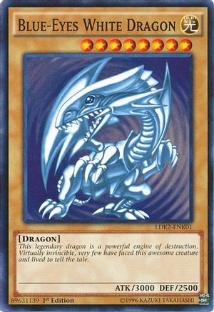Blue-Eyes White Dragon (Version 2) [LDK2-ENK01] Common - Trinity Hobby