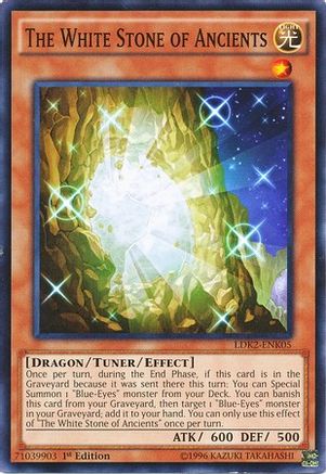 The White Stone of Ancients [LDK2-ENK05] Common - Trinity Hobby