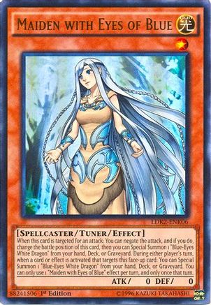Maiden with Eyes of Blue [LDK2-ENK06] Ultra Rare - Trinity Hobby