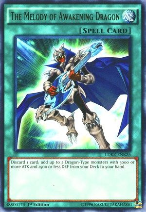 The Melody of Awakening Dragon [LDK2-ENK26] Ultra Rare - Trinity Hobby