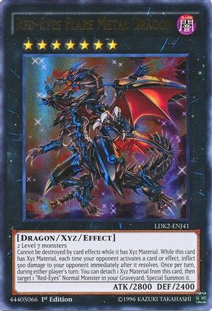 Red-Eyes Flare Metal Dragon [LDK2-ENJ41] Ultra Rare - Trinity Hobby
