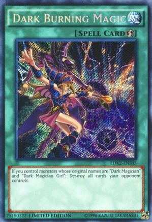 Dark Burning Magic [LDK2-ENS05] Secret Rare - Trinity Hobby