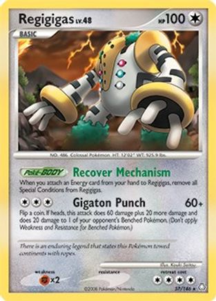 Regigigas (37/146) (Theme Deck Exclusive) [Diamond & Pearl: Legends Awakened] - Trinity Hobby