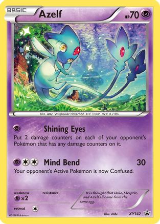 Azelf (XY142) [XY: Black Star Promos] - Trinity Hobby