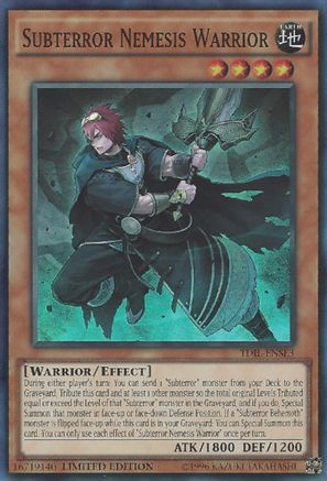 Subterror Nemesis Warrior [TDIL-ENSE3] Super Rare - Trinity Hobby