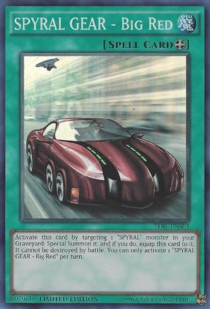 SPYRAL GEAR - Big Red [TDIL-ENSE4] Super Rare - Trinity Hobby