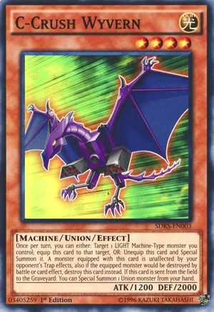 C-Crush Wyvern [SDKS-EN003] Super Rare - Trinity Hobby