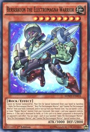 Berserkion the Electromagna Warrior [SDMY-EN004] Ultra Rare - Trinity Hobby
