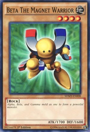 Beta The Magnet Warrior [SDMY-EN008] Common - Trinity Hobby