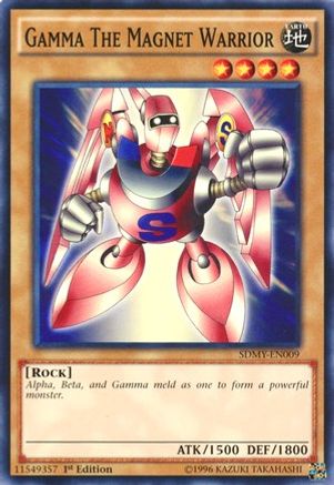Gamma The Magnet Warrior [SDMY-EN009] Common - Trinity Hobby