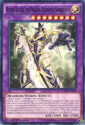 Buster Blader, the Dragon Destroyer Swordsman [SDMY-EN045] Common - Trinity Hobby
