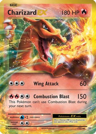 Charizard EX (12/108) [XY: Evolutions] - Trinity Hobby