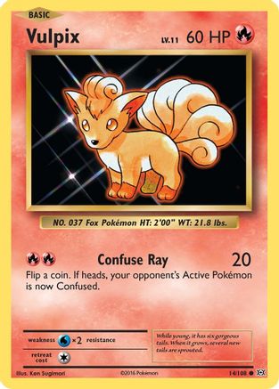 Vulpix (14/108) [XY: Evolutions] - Trinity Hobby