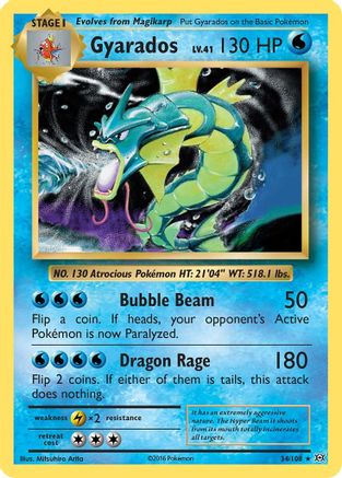 Gyarados (34/108) [XY: Evolutions] - Trinity Hobby