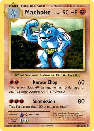 Machoke (58/108) [XY: Evolutions] - Trinity Hobby