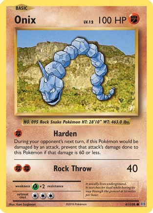 Onix (61/108) [XY: Evolutions] - Trinity Hobby