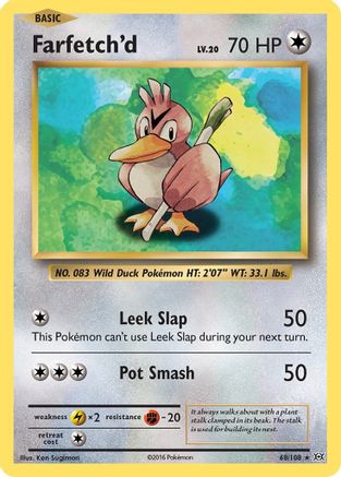 Farfetch'd (68/108) [XY: Evolutions] - Trinity Hobby
