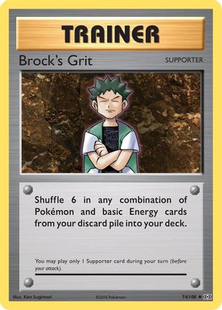 Brock's Grit (74/108) [XY: Evolutions] - Trinity Hobby
