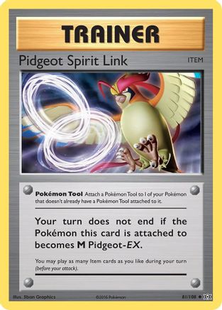 Pidgeot Spirit Link (81/108) [XY: Evolutions] - Trinity Hobby