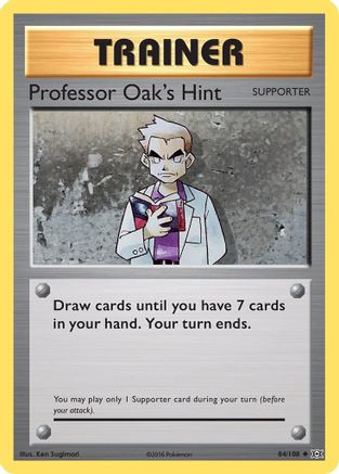 Professor Oak's Hint (84/108) [XY: Evolutions] - Trinity Hobby