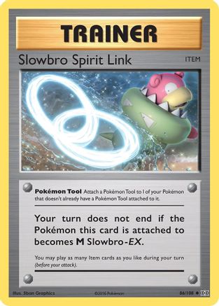 Slowbro Spirit Link (86/108) [XY: Evolutions] - Trinity Hobby