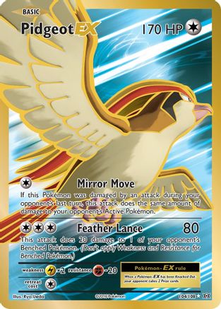 Pidgeot EX (104/108) [XY: Evolutions] - Trinity Hobby