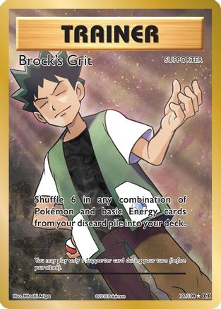 Brock's Grit (107/108) [XY: Evolutions] - Trinity Hobby