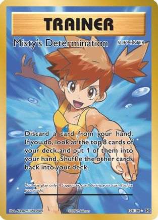 Misty's Determination (108/108) [XY: Evolutions] - Trinity Hobby