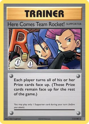 Here Comes Team Rocket! (113/108) [XY: Evolutions] - Trinity Hobby