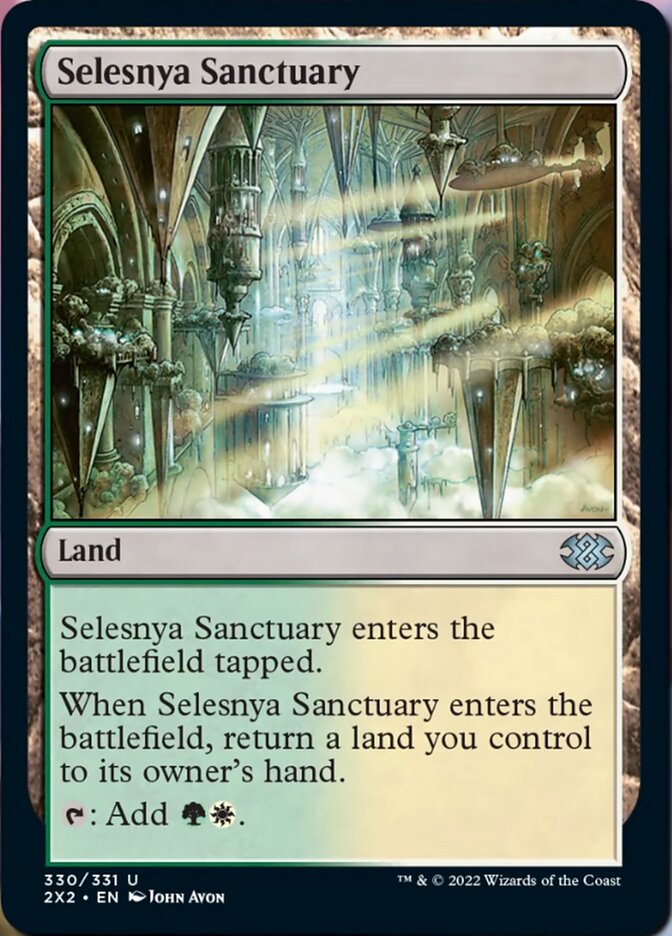 Selesnya Sanctuary [Double Masters 2022] - Trinity Hobby