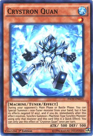 Crystron Quan [INOV-EN015] Super Rare - Trinity Hobby