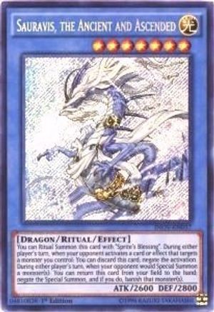 Sauravis, the Ancient and Ascended [INOV-EN037] Secret Rare - Trinity Hobby